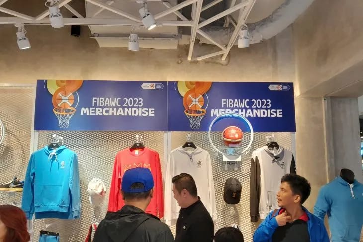 Merchandise FIBA World Cup 2023 Mulai Dijual - Zona Kota