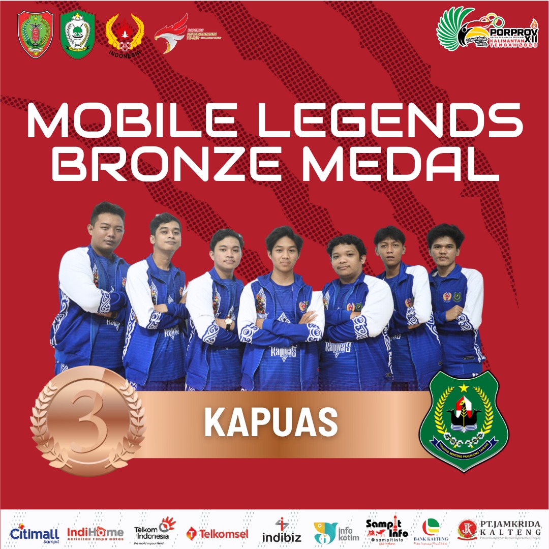 Kontingen Mobile Legend Kapuas (FOTO : ESI KALTENG)